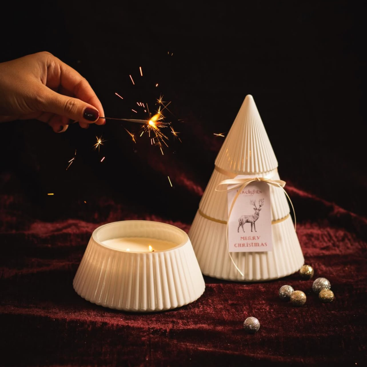 Vela Pino de Navidad